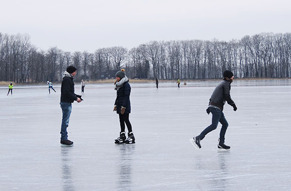 Schaatsen op de Kraenepoel Schaatsen op de Kraenepoel