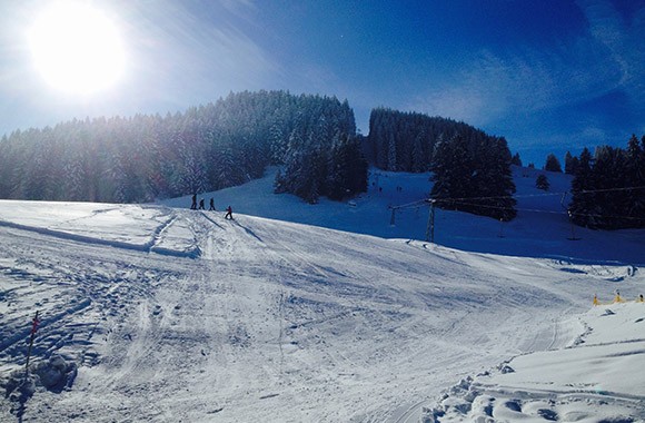Piste von unten Piste von unten
