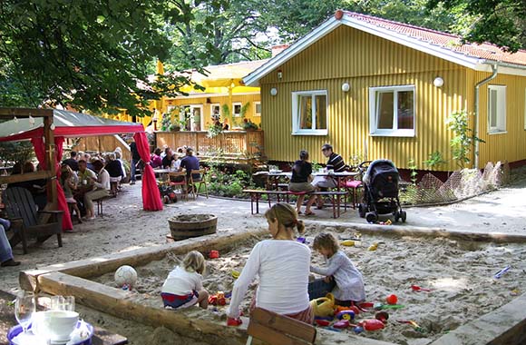 Café SternChance mit Sandkasten in Hamburg Café SternChance mit Sandkasten in Hamburg