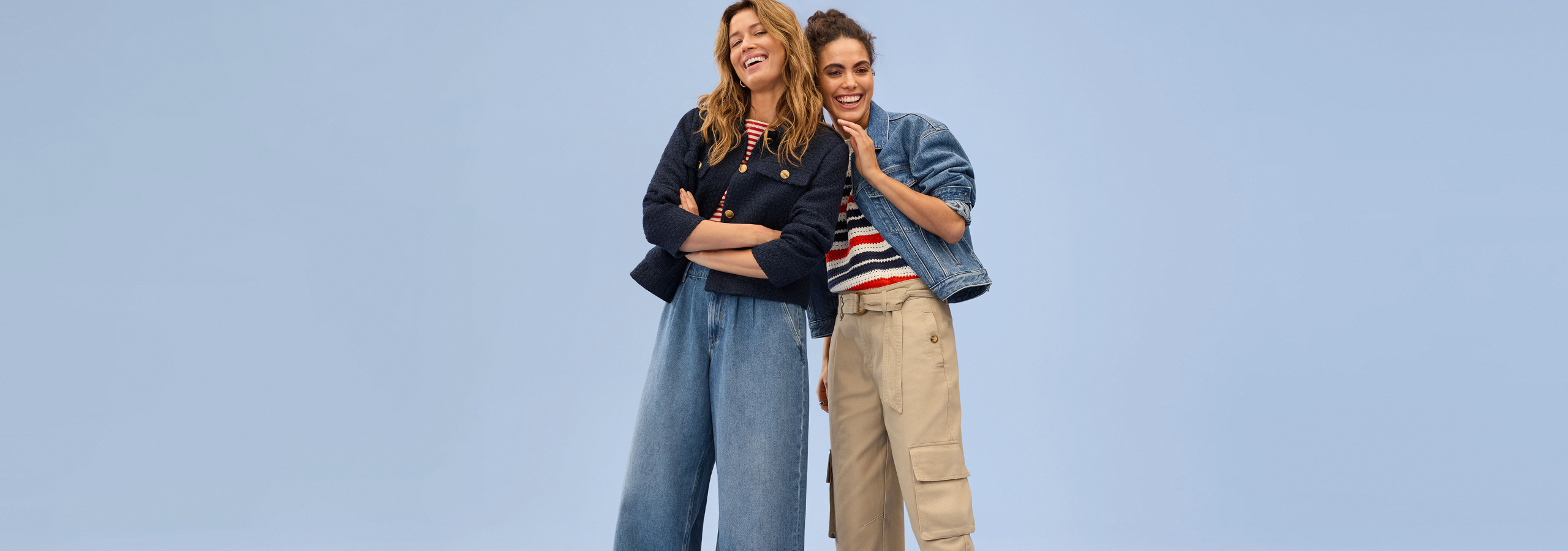 Nové džínové oblečení