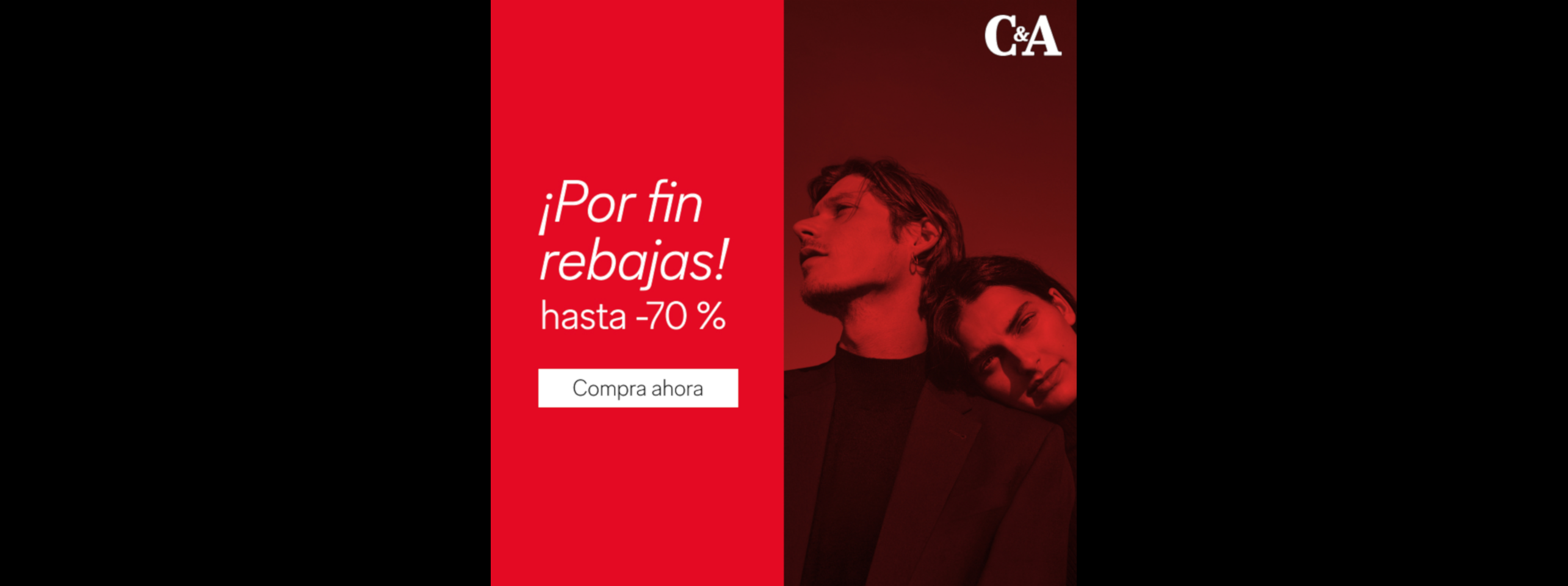 ¡Por fin rebajas!  – hasta -70 %