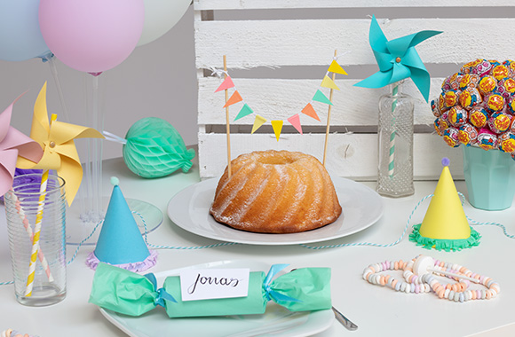 Versiering kinderverjaardag – zelf geknutselde feestversiering