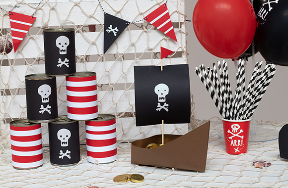 Wonderbaar Piratenfeest kinderfeestje – de leukste ideeën voor kleine piraten VP-09