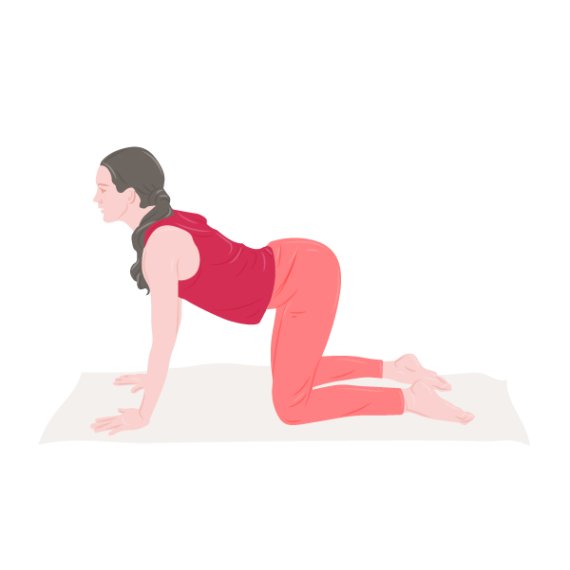 Yoga Pose Majariasana Majariasana
