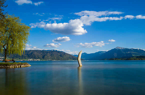Die «Velotour Zugersee» ist besonders für Familien gut geeignet. Die «Velotour Zugersee» ist besonders für Familien gut geeignet.