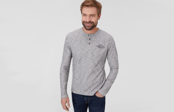Henley Shirts online kaufen Henley SHirts